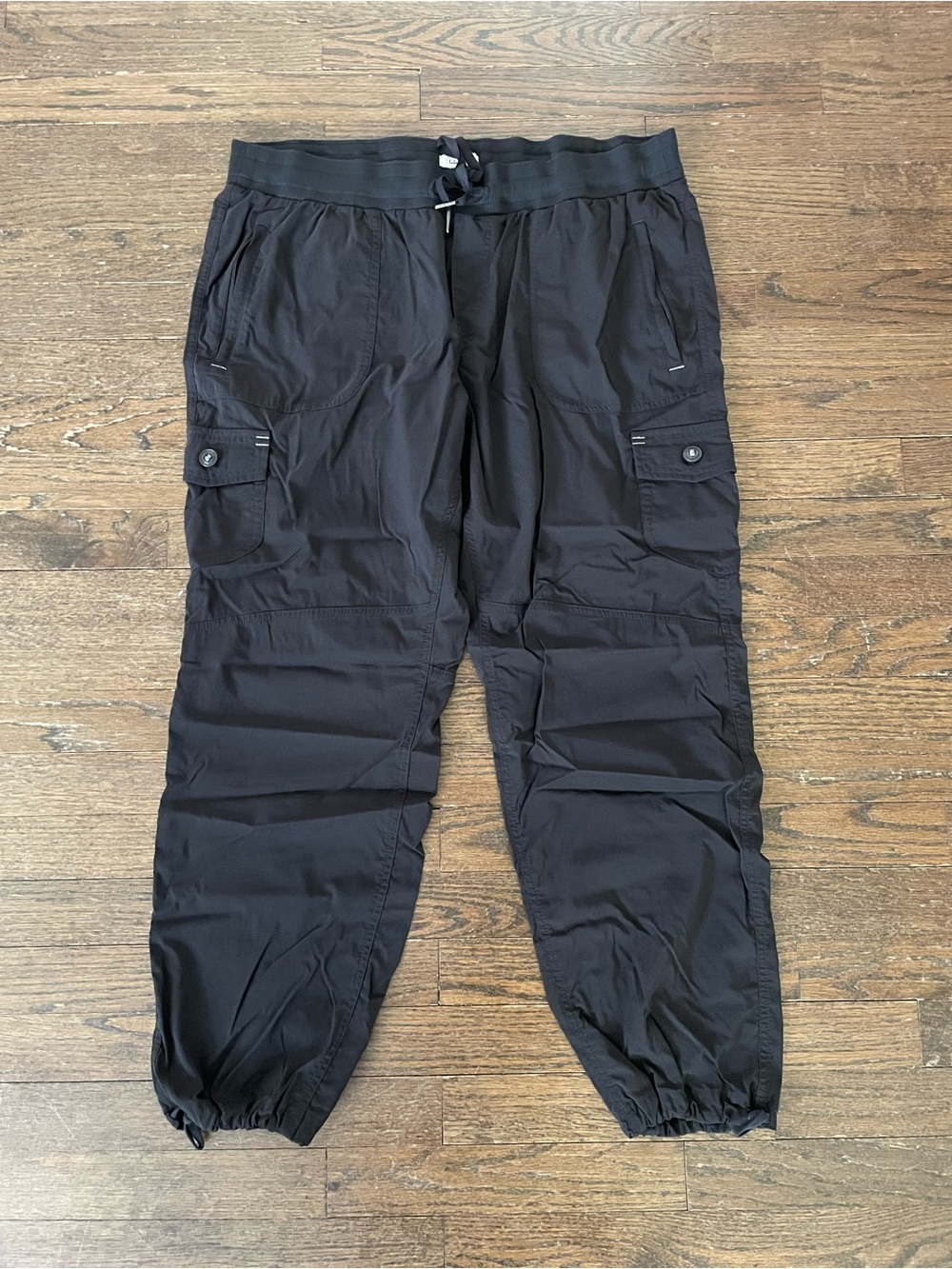 L.L. Bean Women’s Vista Camp Pants Black size XL Petitie